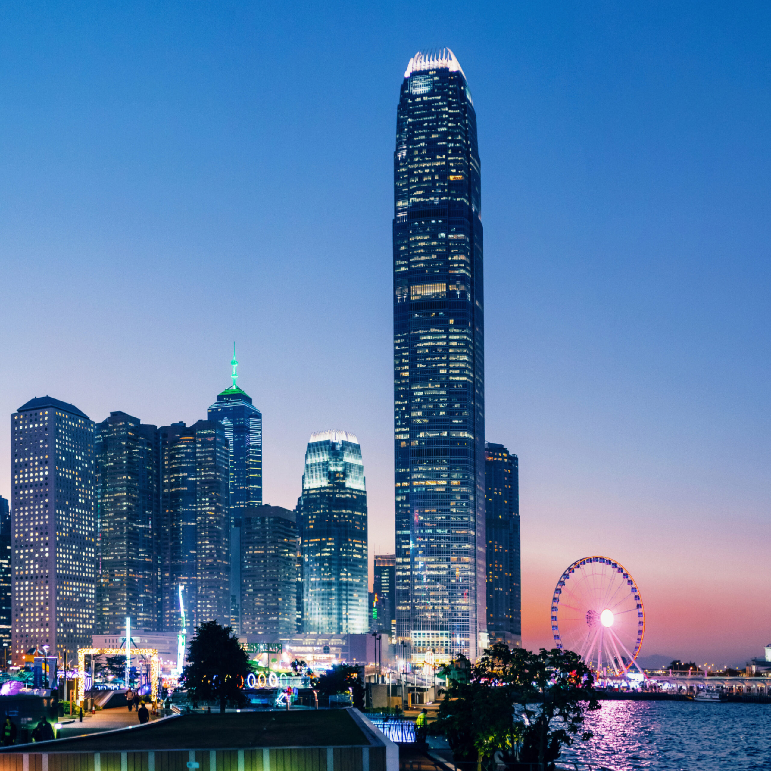 Hong Kong skyline